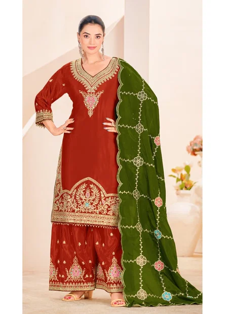 Khas 4465 A and C Ho Silk Best Readymade Suits Wholesale Market In Surat